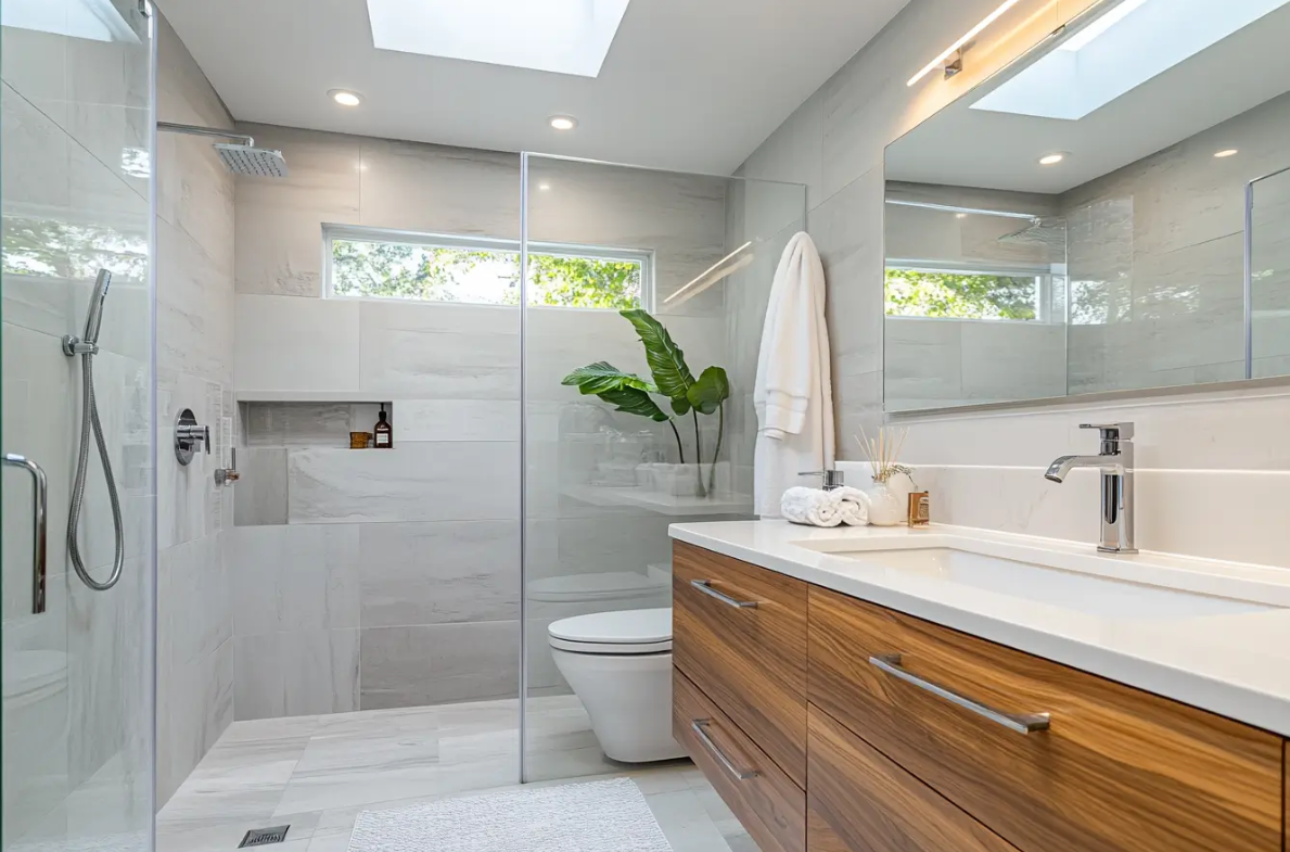 Luxury Bathroom Renovation in Oakville