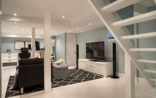 Basement Renovation in Oakville