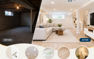 Dark Basement Feel Bright